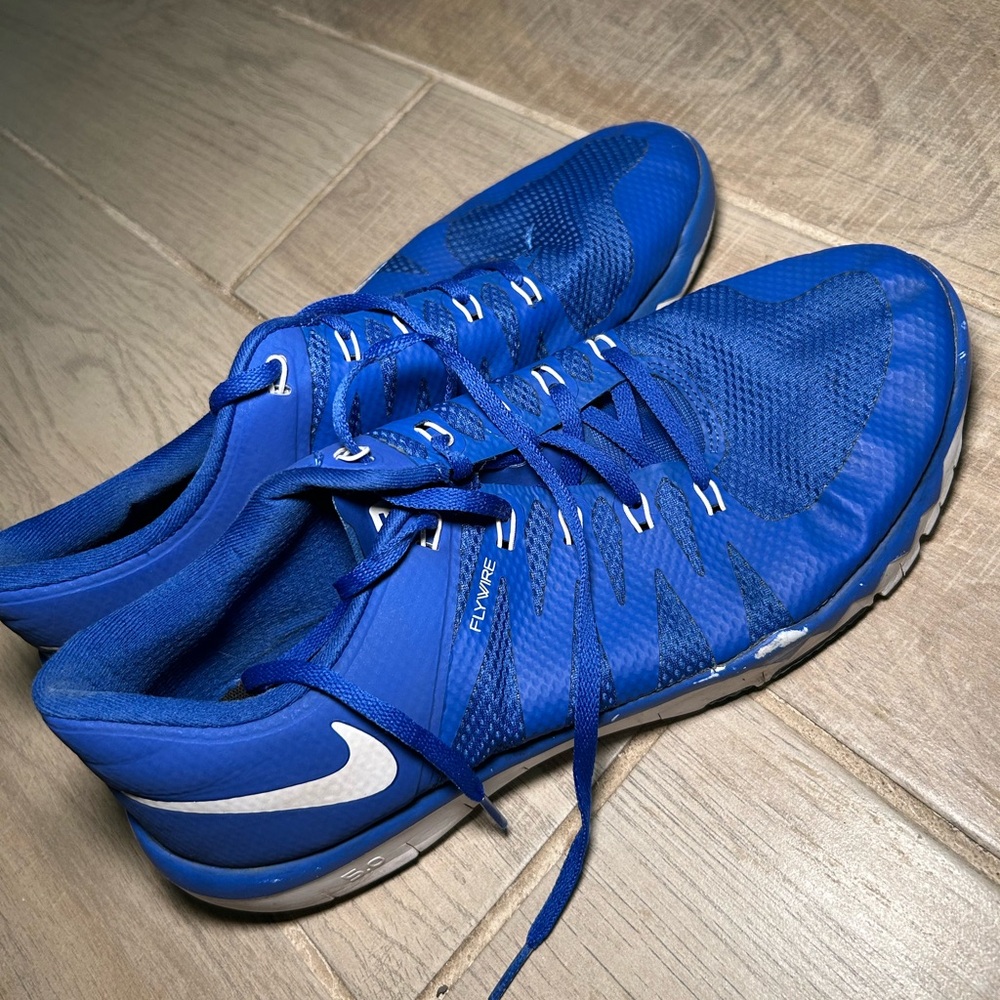 Nike Blue Sneakers with White Details